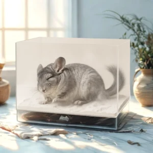 Pó de Mármore Hidracal Carbonato de Cálcio – Banho a Seco para Chinchilas