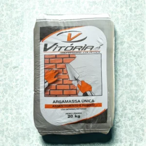 Argamassa Única Vitória – Assentamento e Reboque Embalagens de 5kg e 20kg